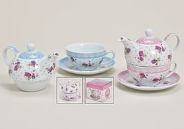 Teekannenset "Rosen-Traum"