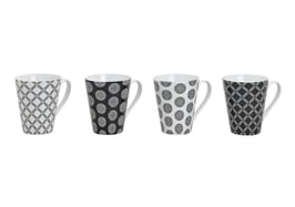 Tasse Retro "Black & White"