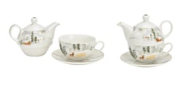 Teekannenset "Winterland Hirsch"