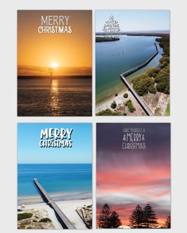 Christmas Greeting Card Pack; Portrait B