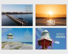 Christmas Greeting Card Pack; Landscape B