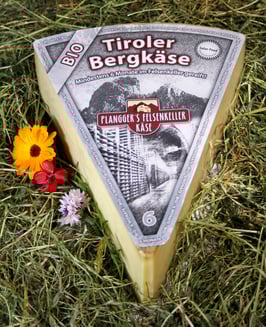 PLANGGER´S BIO TIROLER BERGKÄSE g.U., 6 MONATE IM FELSENKELLER GEREIFT