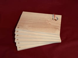 Frühstücksbrettchen Esche 6er