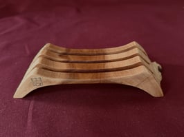 Holz-Seifenschale Naturrand