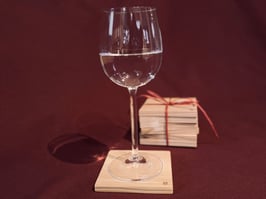 Getränkeuntersetzer Lärche 6er