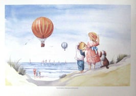 Watching the balloon Race