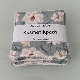 Kosmetikpads eisblau-altweiss 5 Stk