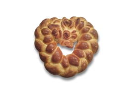 Zopf Herz, 900 Gramm