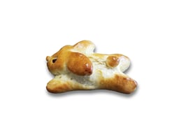 Zopf Oster-Hase, 150 Gramm