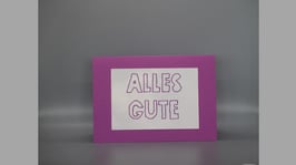 Alles Gute Nr: 39