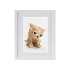 ラベル版画™209「チワワ」