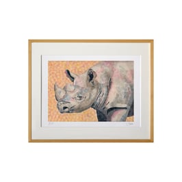 セロ版画™️「サイ」