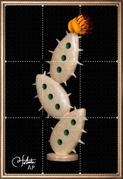 商品名ラベル版画™1885「セロフラワー オリジナル.17」