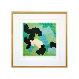 セロ版画™️「テープ レイヤー ワークス.14」