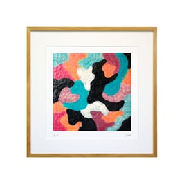 セロ版画™️「テープ レイヤー ワークス.9」