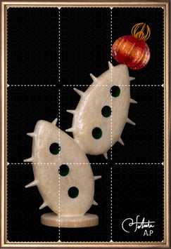 商品名ラベル版画™1885「セロフラワー オリジナル.16」