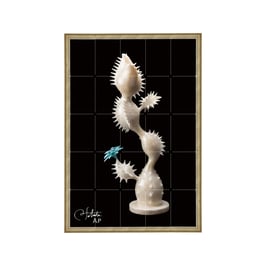 ラベル版画™5241「セロフラワー オリジナル.13」