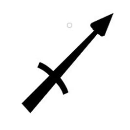 Edelsteenhalsband voor sterrenbeeld Boogschutter 21 november-20 december incl. 3x bijbehorende edelsteen Lapis Lazuli