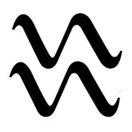 Edelsteenhalsband voor sterrenbeeld Waterman 21 januari-20 februari incl. 3x bijbehorende edelsteen Amethist