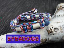 Koningsdag aanbieding antitekenband met emx keramische kralen en edelsteen naar keuze