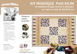 GD KIT MOSAIQUE - PETIT KILIM