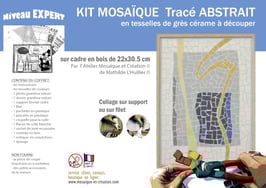 GD KIT MOSAIQUE - TRACE ABSTRAIT