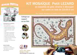 GD KIT MOSAIQUE - PETIT LEZARD