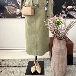 Aimée the Label - Skirt Jona Jeans Green