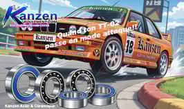 Set TT-02 BMW M3 Sport EVO Jägermeister KIT Tamiya #58760 16pcs Série Kanzen Compétition