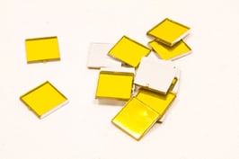 Confettis carré or miroir