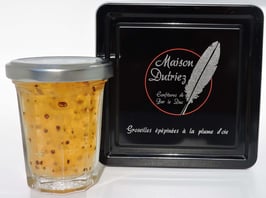 Confiture de groseilles blanches épépinées à la plume d'oie