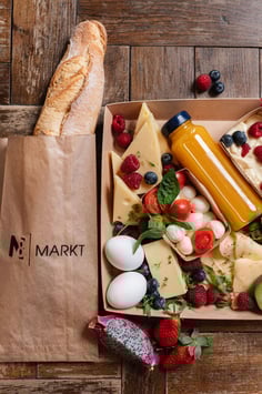 Frühstücksbox Buongiorno Vegetale für zwei