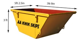3 yard skip hire for 7 days