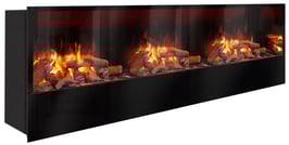 The Flame - Effektfeuer Hip Stone/Wood XXXM - Einbau