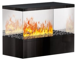 The Flame - Case Effektfeuer TOP - Stahl/schwarz