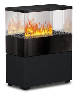 The Flame - Case Effektfeuer - Stahl/schwarz