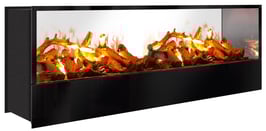 The Flame - Effektfeuer Hip Stone/Wood Tunnel XXM - Einbau