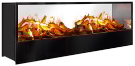 The Flame - Effektfeuer Hip Stone/Wood Tunnel XXL - Einbau