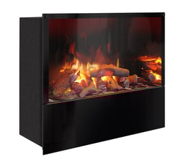 The Flame - Effektfeuer Hip Stone/Wood XM - Einbau