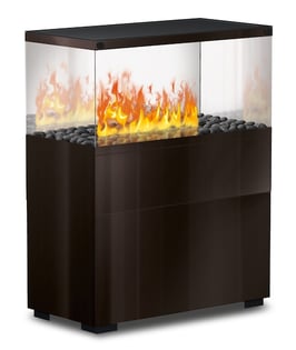 The Flame - Case Effektfeuer - Glas/schwarz