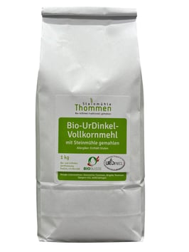 Dinkel Vollkornmehl (Urdinkel) Steinmühle Thommen Bio