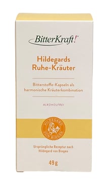 Bitterkraft! Ruhe-Kräuter Kapseln