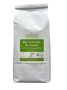 Dinkel Ruchmehl (Urdinkel) Steinmühle Thommen bio