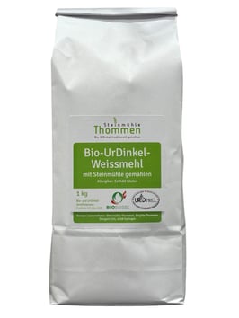 Dinkel Weissmehl (Urdinkel) Steinmühle Thommen Bio