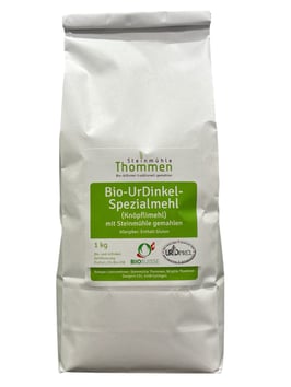 Dinkel Spezialmehl für Knöpfli (Urdinkel) Steinmühle Thommen Bio