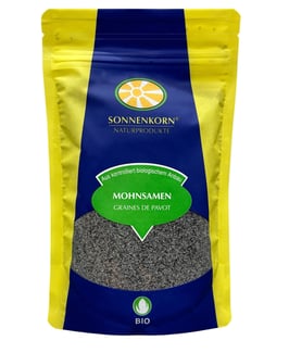 Sonnenkorn Mohnsamen bio ganz