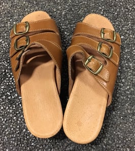 Dachsleder Sandalen Damen diverse Grössen 35-42  (solange Vorrat, bitte nach lieferbaren Grössen fragen)