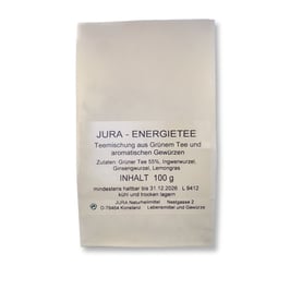 Jura Hildegard Energie Tee mit Ingwer und Ginseng
