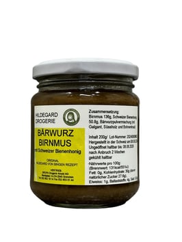 Hildegard Bärwurz Birnmus