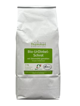 Dinkel Schrot (Urdinkel) Steinmühle Thommen Bio